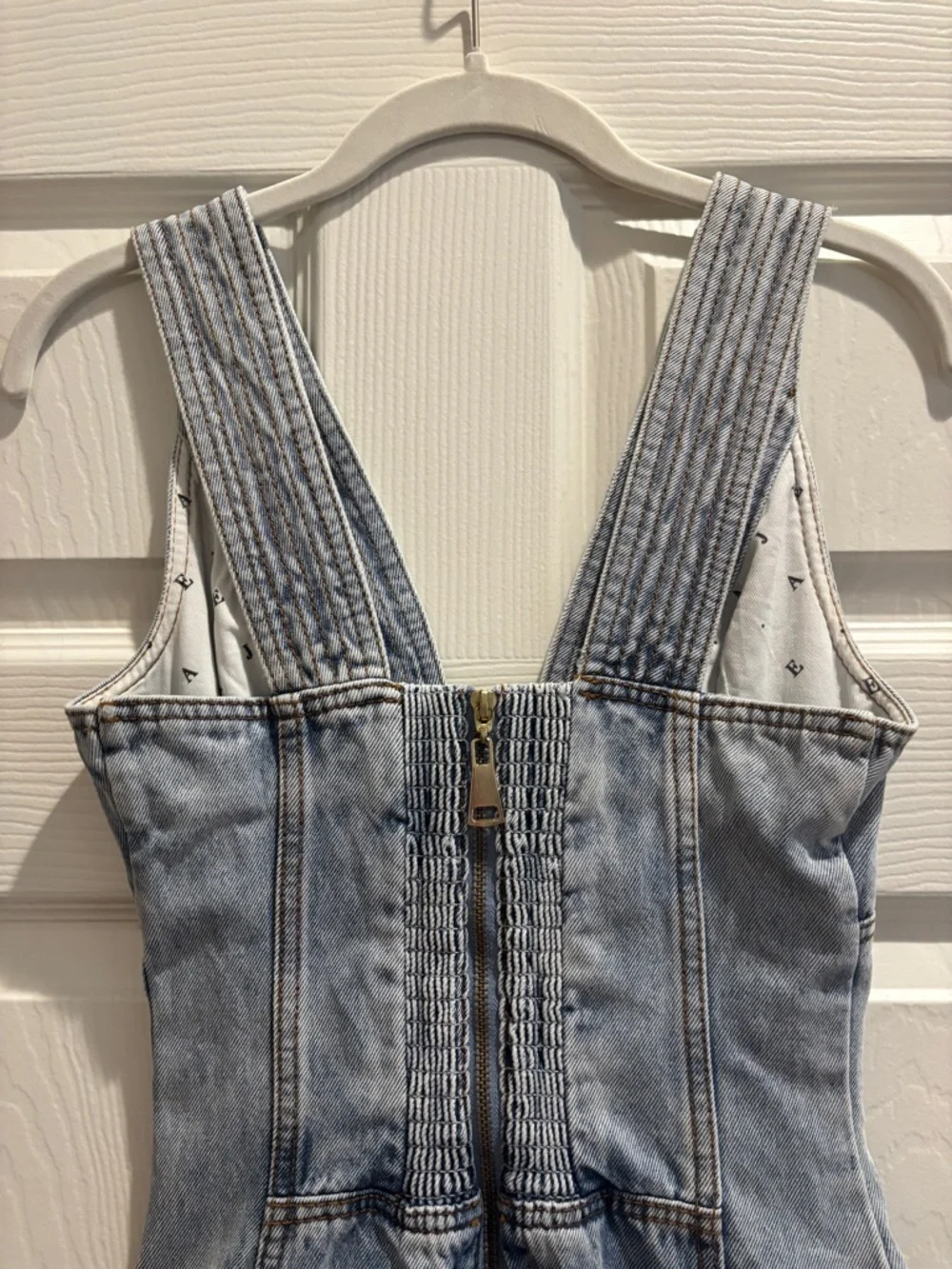 Aje Coast Denim Mini Dress - Picture 11 of 14